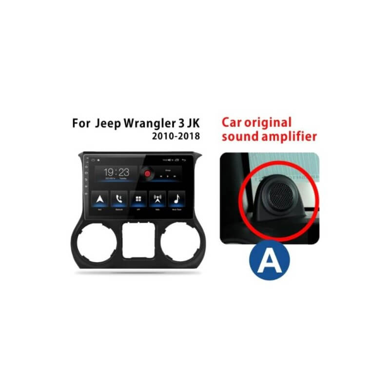 Мултимедия с Android 13 за Jeep Wrangler 2010-2015 image 5