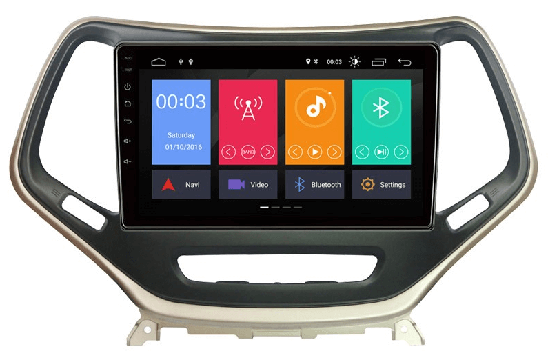 Мултимедия с Android 13 за Jeep Cherokee 2014-2018