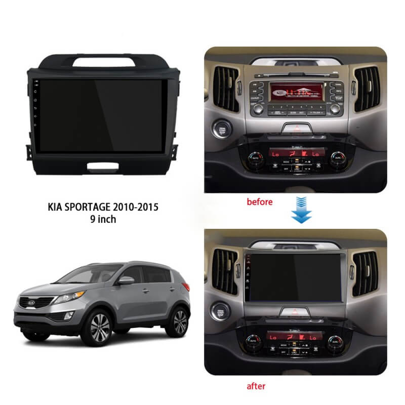 Мултимедия с Android 13 за Kia Sportage 2010-2015 image 3