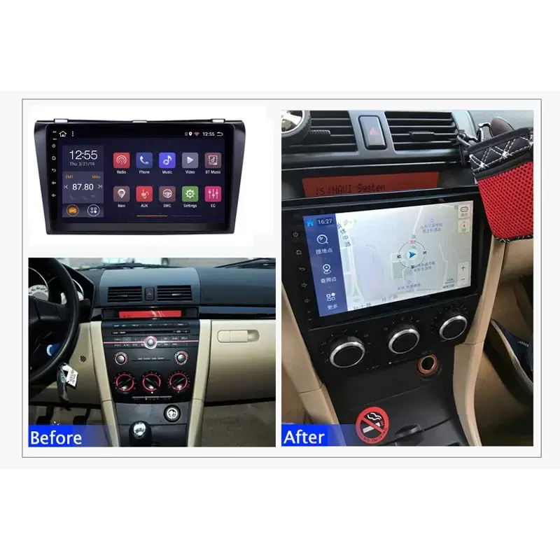 Мултимедия с Android 13 за Mazda 3 2004-2009 image 3