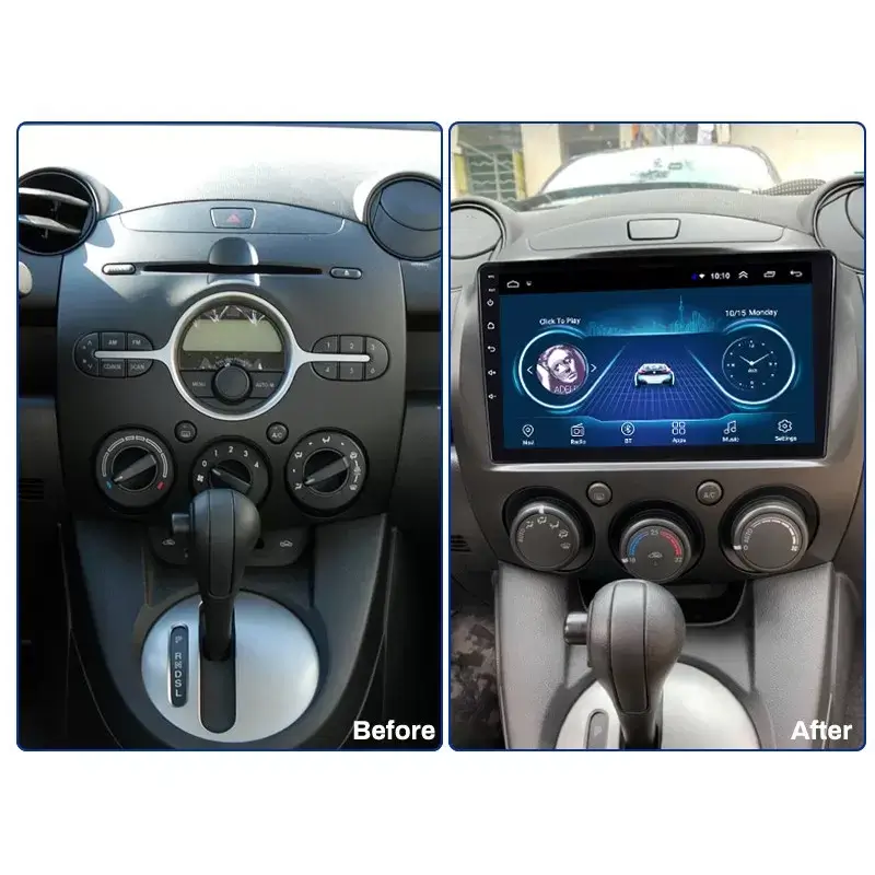 Мултимедия с Android 13 за Mazda 2 2007-2014 image 4