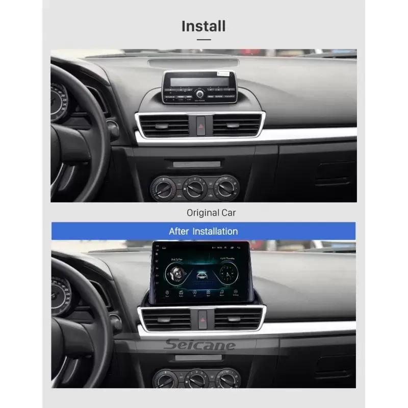 Мултимедия с Android 13 за Mazda 3 Axela 2013-2018 image 4