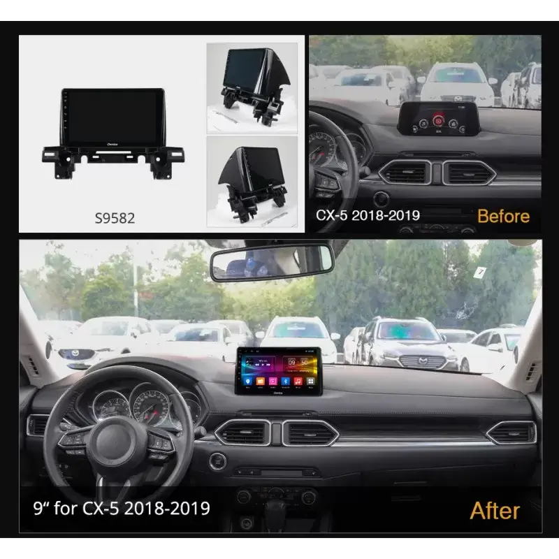 Мултимедия с Android 13 за Mazda CX5 2017-2021 image 3
