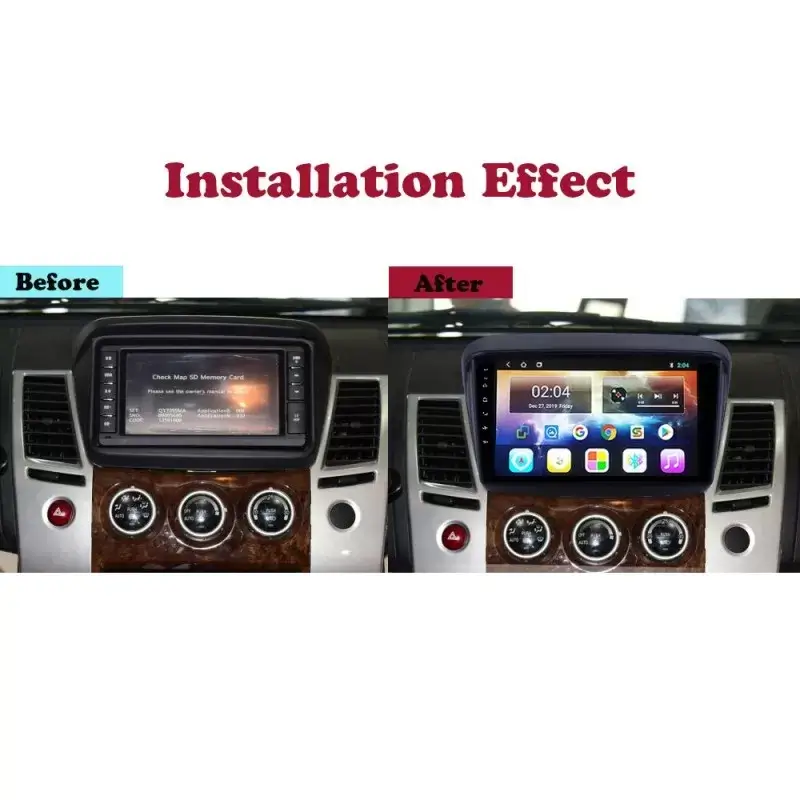 Мултимедия с Android 13 за Mitsubishi Pajero Sport, L200, Triton 2005-2016 image 8