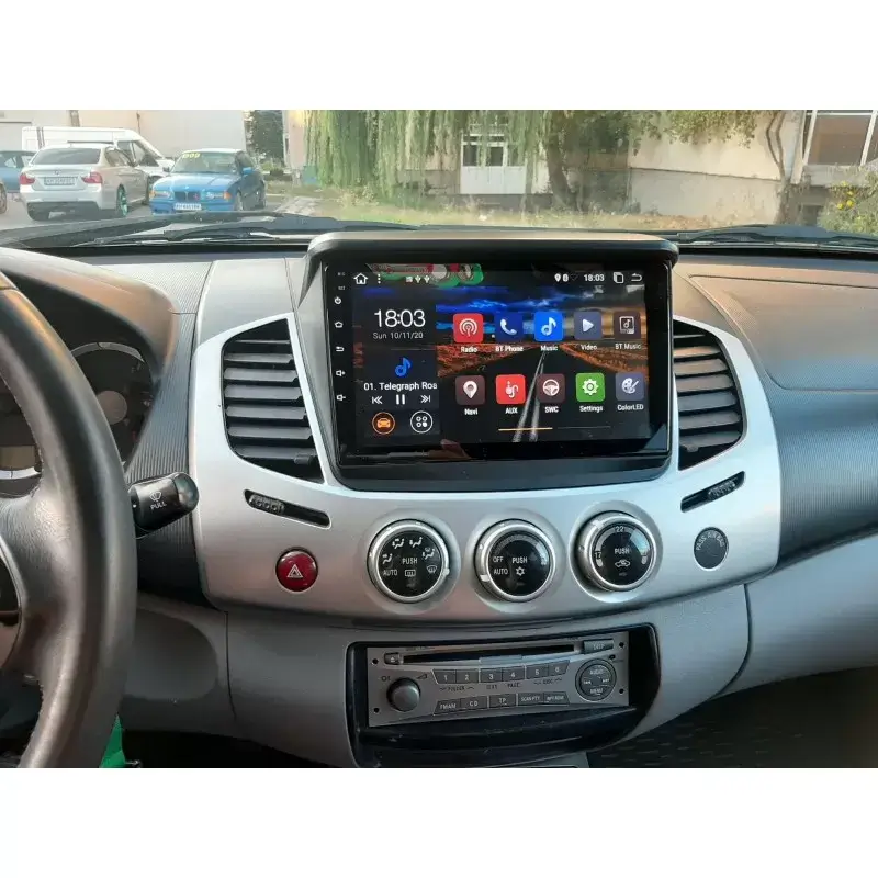 Мултимедия с Android 13 за Mitsubishi Pajero Sport, L200, Triton 2005-2016 image 4