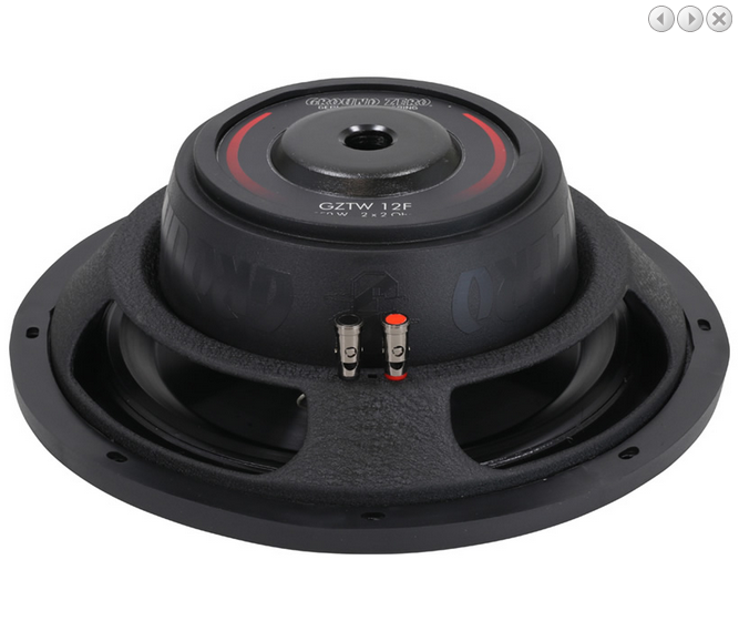 Субуфер Ground Zero GZTW 12F, 30 см, 350W RMS image 3