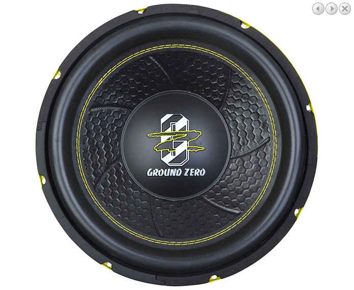 Субуфер Ground Zero GZIW 12SPL, 30 см, 600W RMS image 2