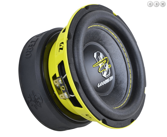 Субуфер Ground Zero GZRW 6XSPL, 16.5 см, 350W RMS