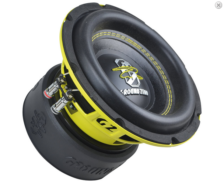 Субуфер Ground Zero GZRW 8XSPL, 20 см, 500W RMS