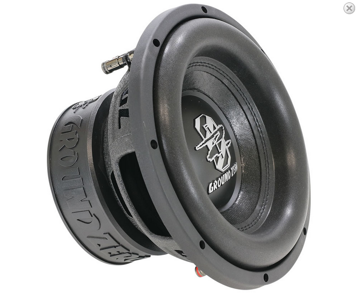 Субуфер Ground Zero GZRW 25 D2, 25 см, 600W RMS