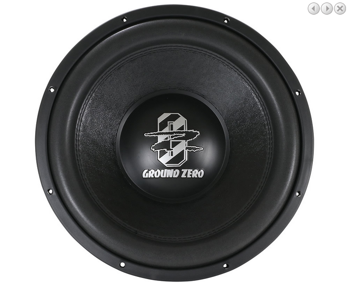 Субуфер Ground Zero GZRW 38-D2, 38 см, 1000W RMS image 3
