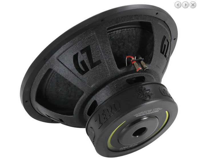 Субуфер Ground Zero GZRW 38-D2, 38 см, 1000W RMS image 2