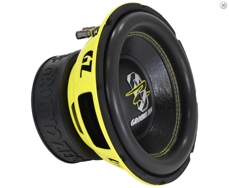 Субуфер Ground Zero GZRW 10XSPL, 25 см, 800W RMS
