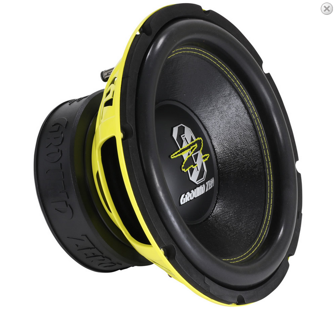 Субуфер Ground Zero GZRW 12XSPL, 30 см, 1500W RMS