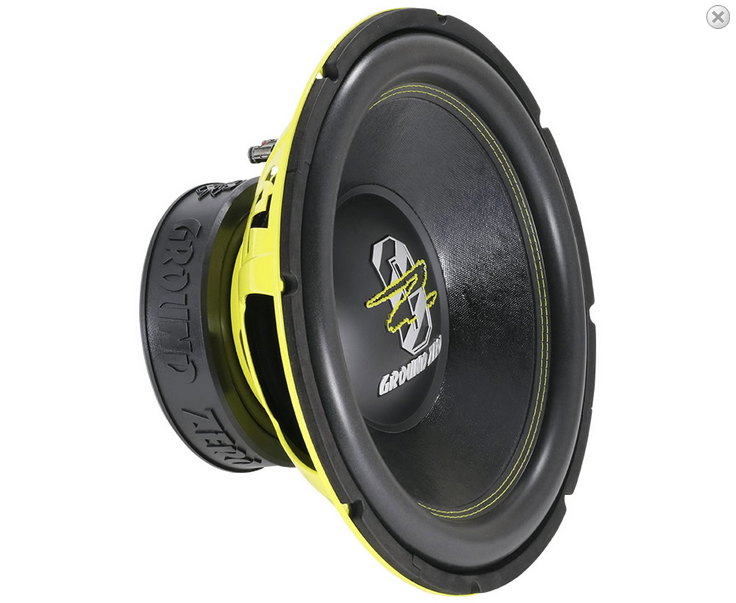 Субуфер Ground Zero GZRW 15XSPL, 38 см, 1200W RMS