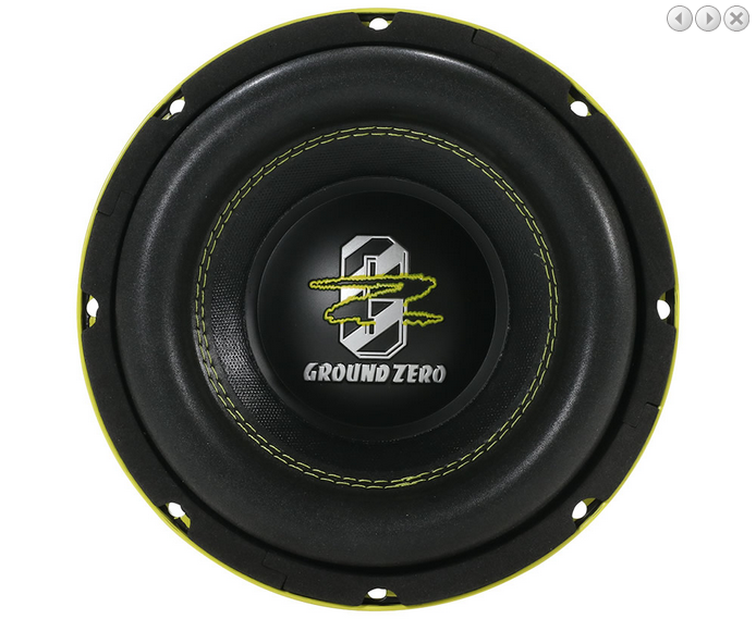 Субуфер Ground Zero GZHW 20XSPL-D2, 20 см, 700W RMS image 3