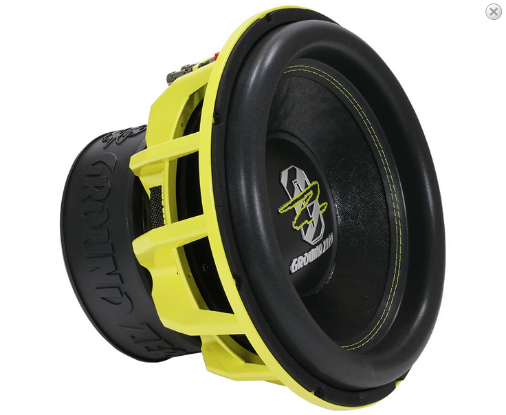 Субуфер Ground Zero GZHW 30XSPL-D1, 30 см, 1500W RMS