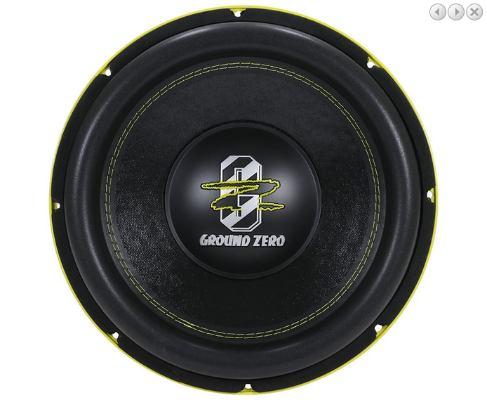 Субуфер Ground Zero GZHW 30XSPL-D1, 30 см, 1500W RMS image 2