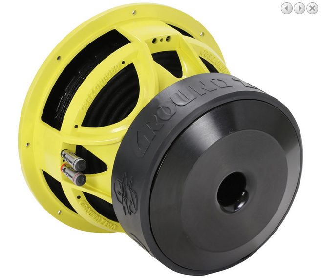 Субуфер Ground Zero GZNW 12SPL-XFlex, 30 см, 2500W RMS image 3
