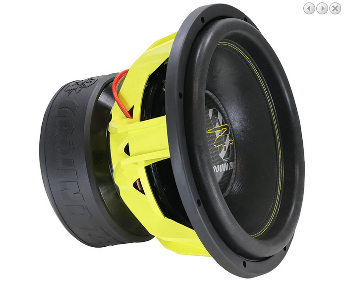 Субуфер Ground Zero GZNW 38SPL D1, 38 см, 3500W RMS