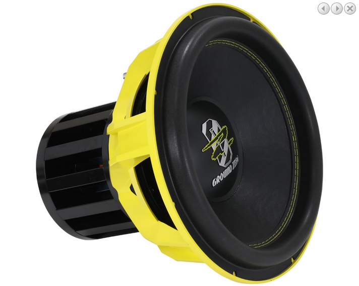 Субуфер Ground Zero GZNW 38NEO-SPL, 38 см, 2500W RMS