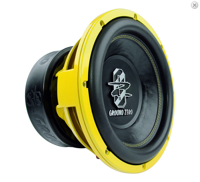 Субуфер Ground Zero GZPW 12 Limited 555, 30 см, 3000W RMS