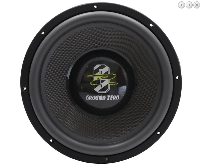 Субуфер Ground Zero GZPW 15NEO-SPL, 38 см, 3000W RMS image 3