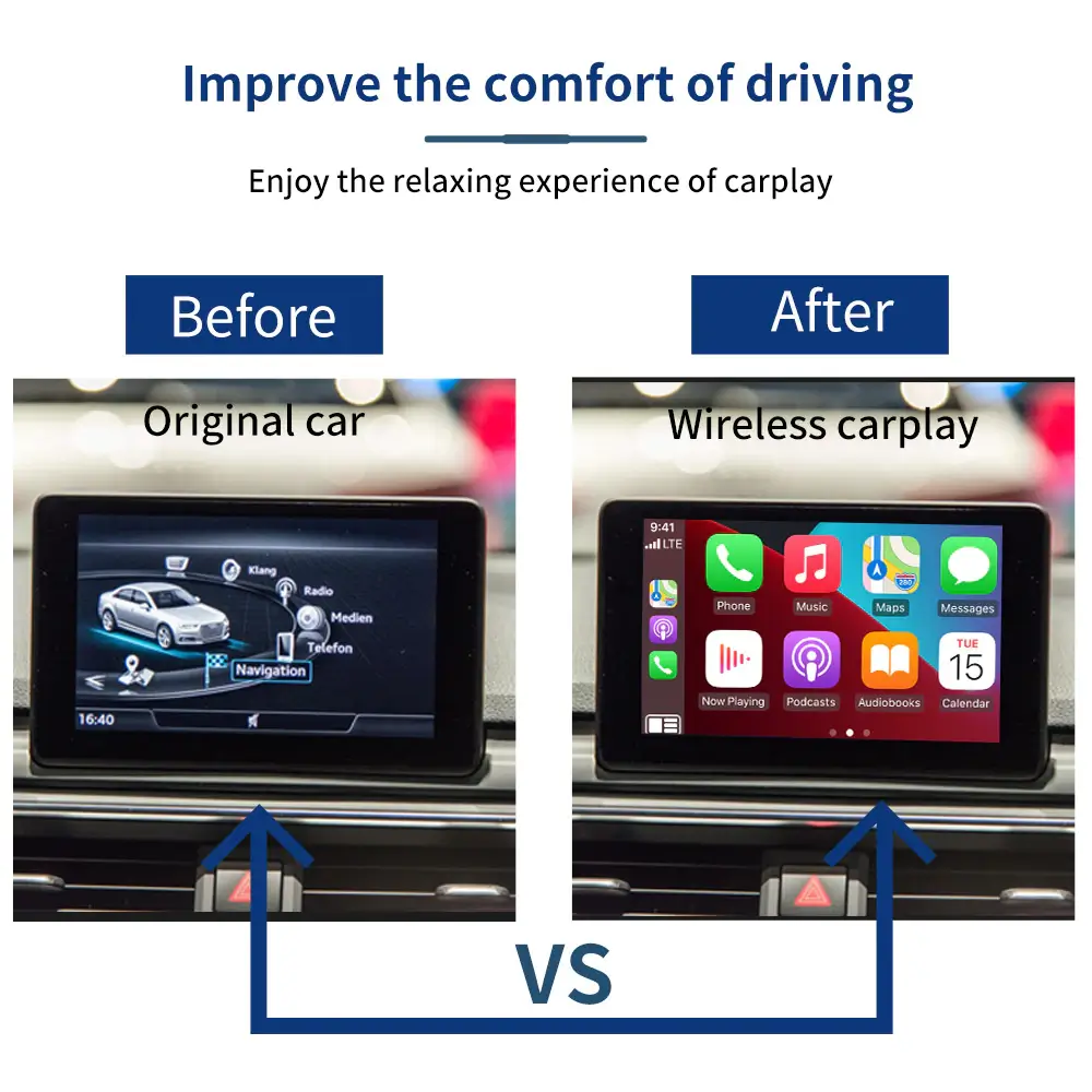 CarPlay интерфейс за Audi A6, A7 с MMI 3G Plus image 2