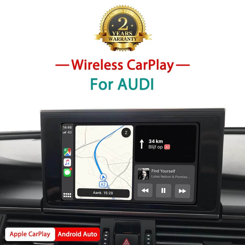 Безжичен CarPlay интерфейс за Audi 2014-2019 с MIB2