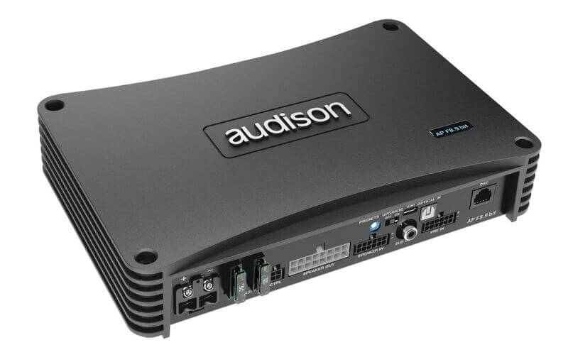 Усилвател Audison AP F8.9 BIT + вграден DSP процесор