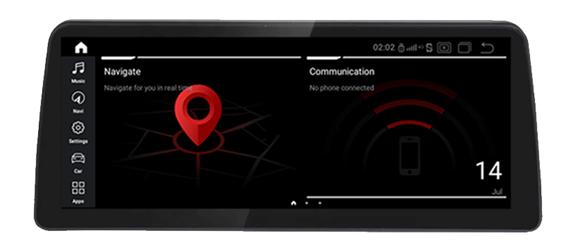 Мултимедия с Android 13 за BMW 5 Series F10 2011-2017 с CIC и NBT, 12.3" image 2