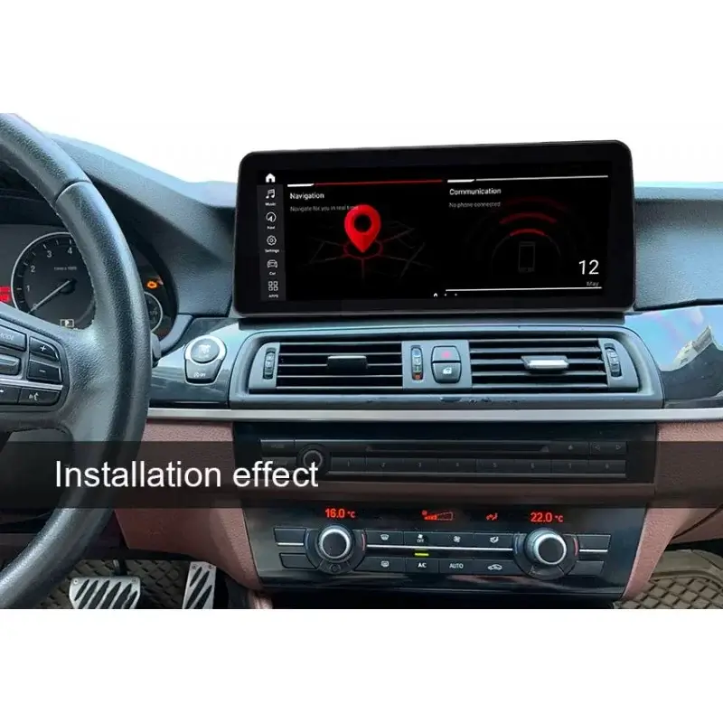 Мултимедия с Android 13 за BMW 5 Series F10 2011-2017 с CIC и NBT, 12.3" image 6