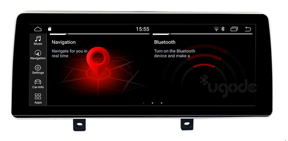 Мултимедия с Android 14 за BMW 3 F30, 4 Series F32 2013-2017 с CIC и NBT, 12.3" image 2