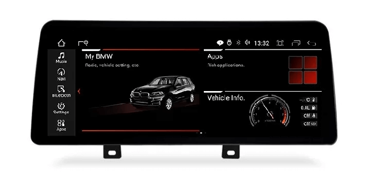 Мултимедия с Android 14 за BMW 3 F30, 4 Series F32 2013-2017 с CIC и NBT, 12.3" image 3