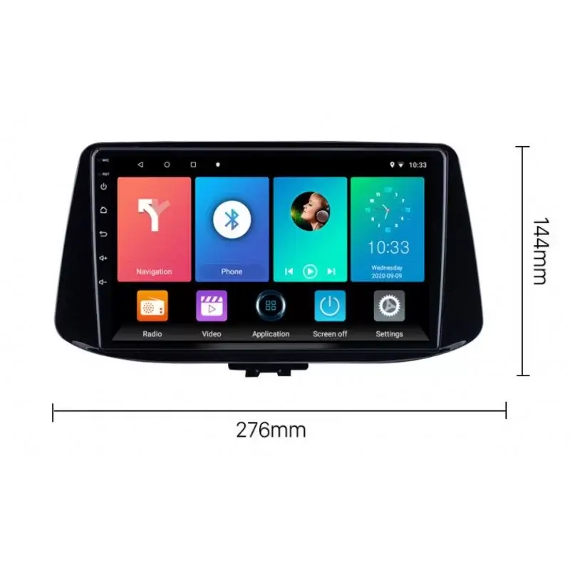 Мултимедия с Android 13 за Hyundai I30 2018-2022 image 4