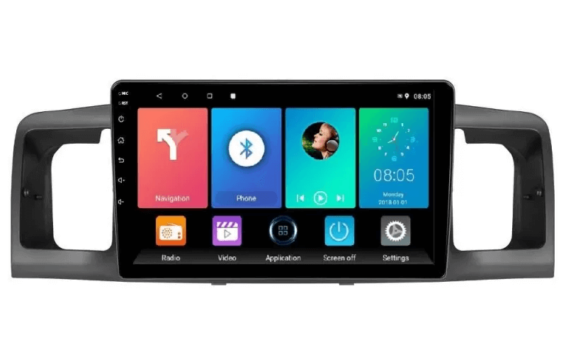 Мултимедия с Android 13 за Toyota Corolla 2000-2007 image 2