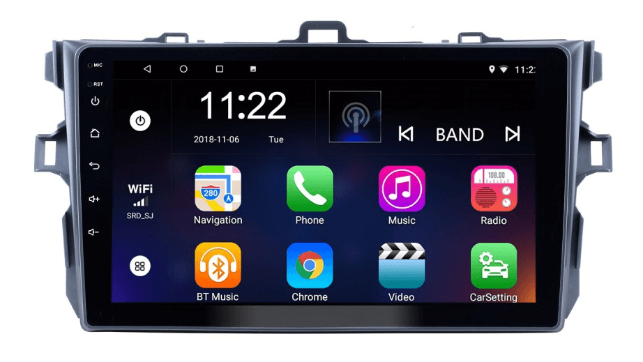 Мултимедия с Android 13 за Toyota Corolla 2006-2012