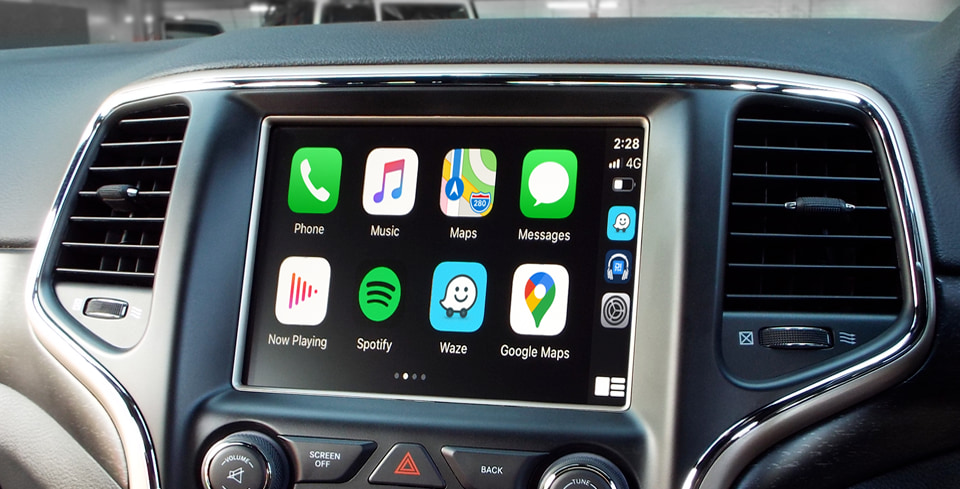CarPlay интерфейс за Jeep Cherokee, Grand Cherokee, Compass, Commander image 2