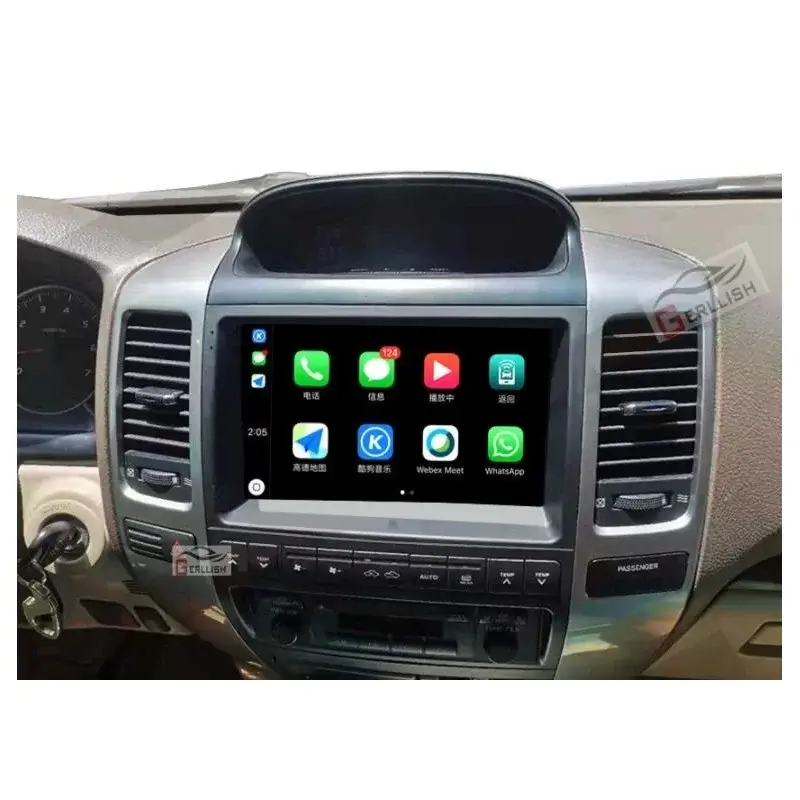 Мултимедия с Android 13 за Toyota Land Cruiser J 120, Lexus GX470 2002-2009 image 3