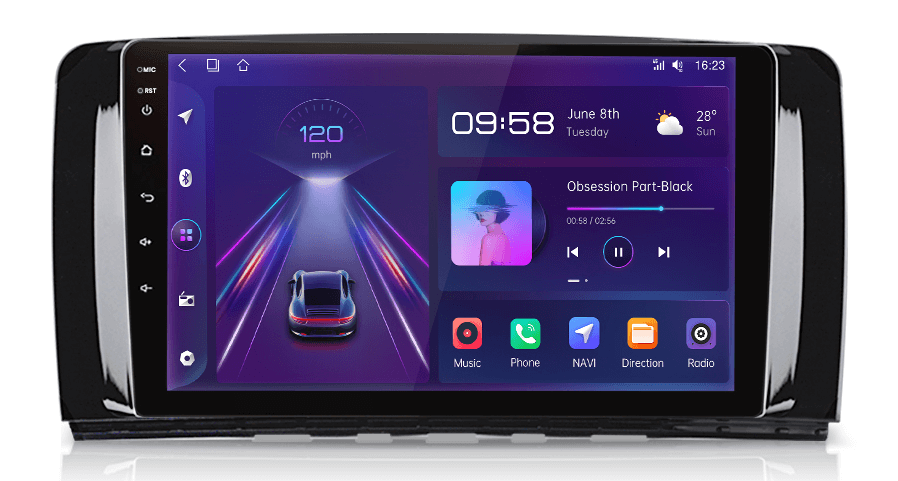 Мултимедия с Android 13 за Mercedes R Class 2006-2013