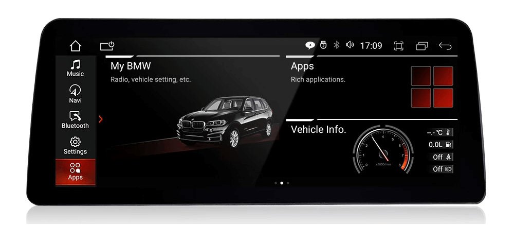 Мултимедия с Android 13 за BMW 3, 5, 6 Series 2004-2012 с CCC и CIC 12.3" image 2