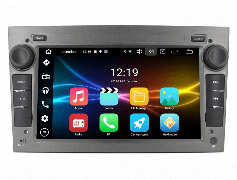 Мултимедия с Android 13 за Opel Astra, Vectra, Zafira, Corsa, Meriva, Utility, Combo, Vivaro, Antara 2004-2010 без DVD, графит