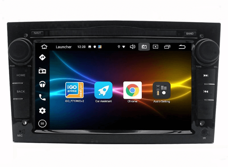 Мултимедия с Android 13 за Opel Astra, Vectra, Zafira, Corsa, Vivara, Meriva, Utility, Combo, Vivara, Antara 2004-2010 без DVD, черен