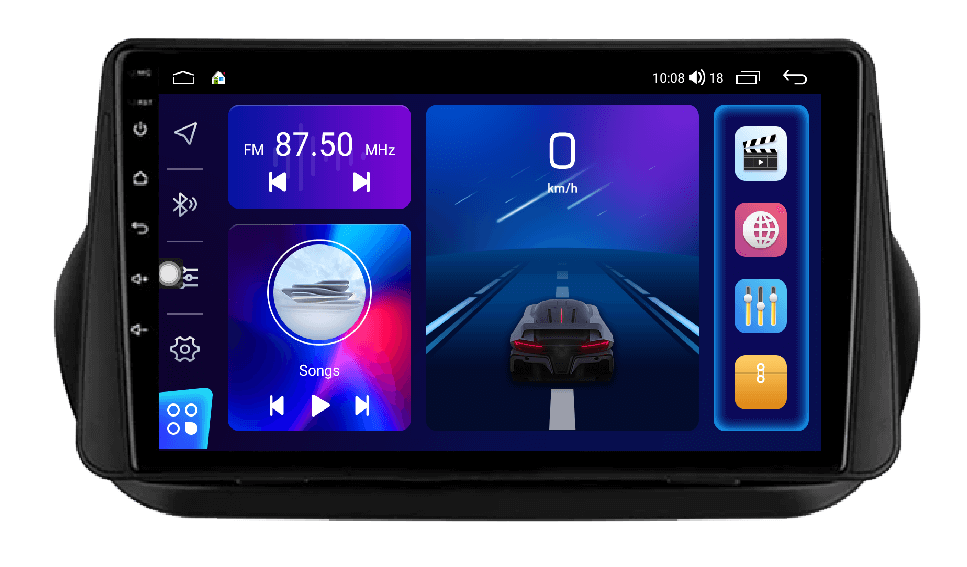 Мултимедия с Android 14 за Citroen Nemo, Peugeot Bipper, Fiat Fiorino 2008-2017
