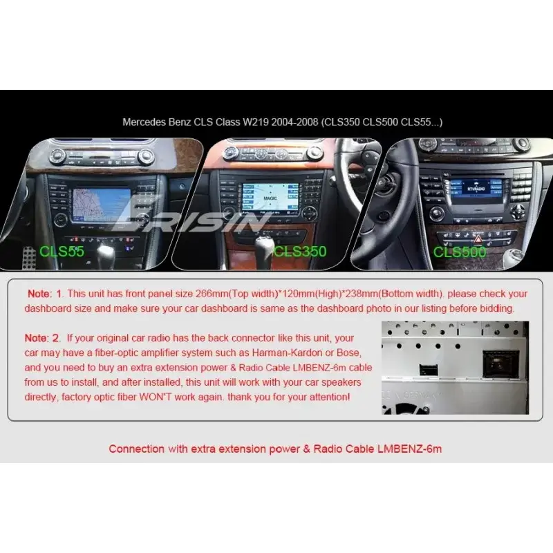 Мултимедия с Android 13 за Mercedes E Class, CLS, G Class 2001-2009 image 7