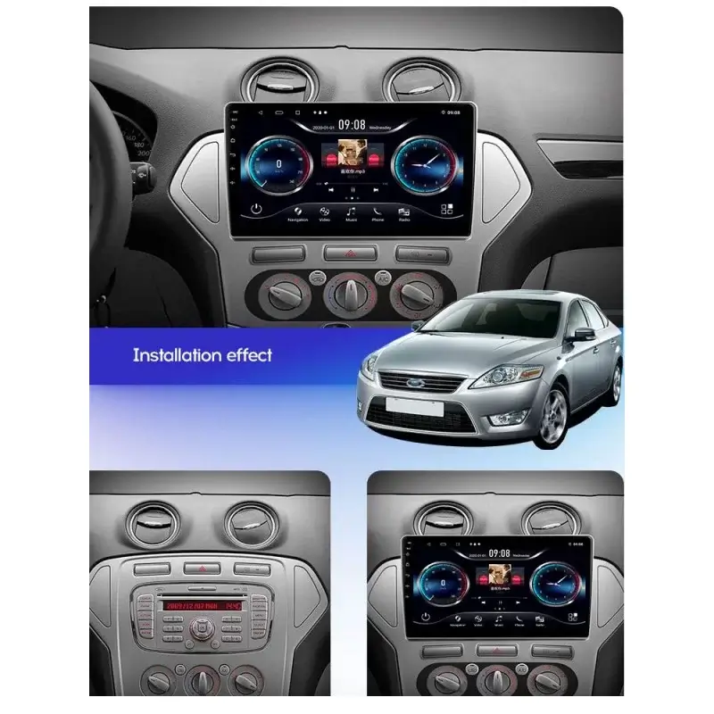 Мултимедия с Android 14 за Ford Mondeo 2006-2012 image 3