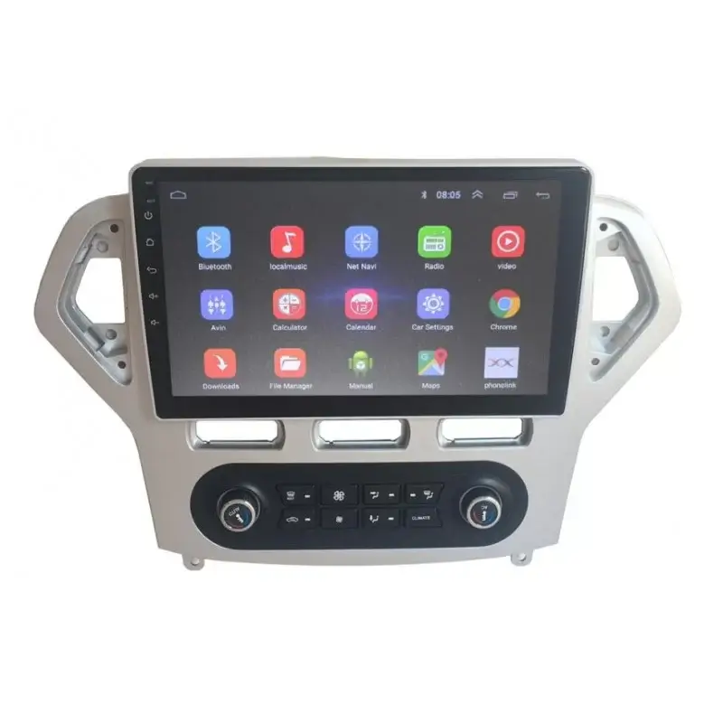 Мултимедия с Android 14 за Ford Mondeo 2006-2012, двузонов климатроник image 3