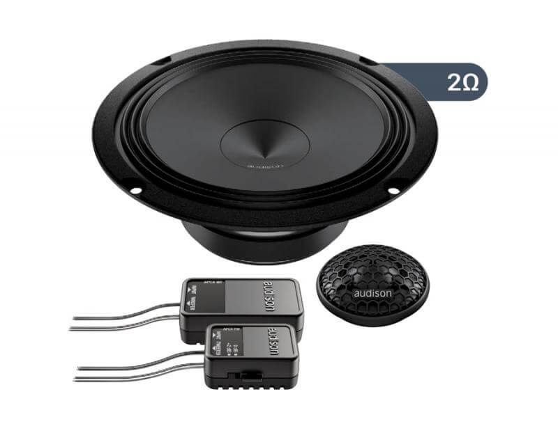 Авто говорители Audison APK 165 2 Ohm, 16.5 см + 26 мм, 100W RMS