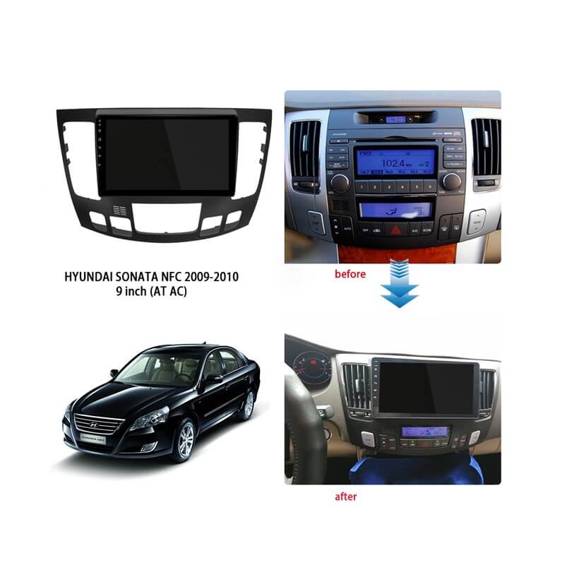 Мултимедия с Android 13 за Hyundai Sonata 2008-2010 V2 image 3