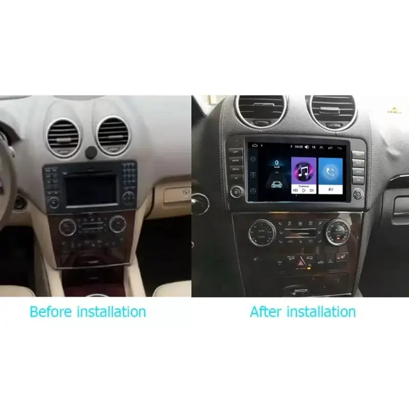 Мултимедия с Android 13 за Mercedes ML W164, GL X164 2005-2012 БЕЗ DVD V2 image 6